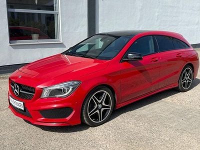 Usata Mercedes CLA180 Shooting Brake AMG line 122 CV (89 kW) 2015 Rosso Station wagon