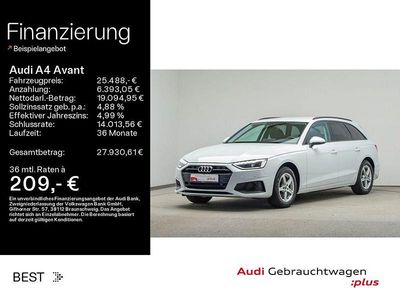 Gebraucht Audi A4 Sport 163 PS (119 kW) 2023 Gletscherweiß metallic (metallic) Kombi
