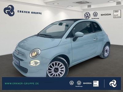 Gebraucht Fiat 500 69 PS (50 kW) 2022 Grün Cabrio