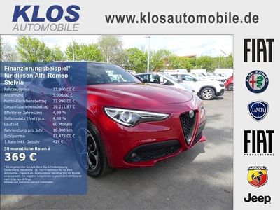 Begagnad Alfa Romeo Stelvio Veloce 209 HK (153 kW) 2022 Röd SUV
