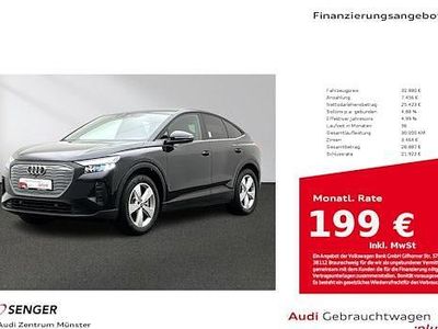 Usata Audi Q4 Sportback e-tron Comfort 150 kW (204 CV) 2022 Nero SUV