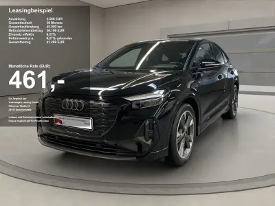 Gebraucht Audi Q4 Sportback e-tron S-Line 219 kW (299 PS) 2023 Schwarz SUV