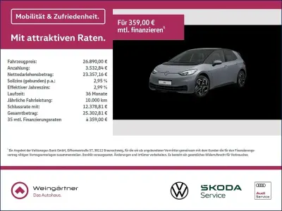 Gebraucht VW ID.3 Pro Performance 150 kW (204 PS) 2023 Grau Kleinwagen