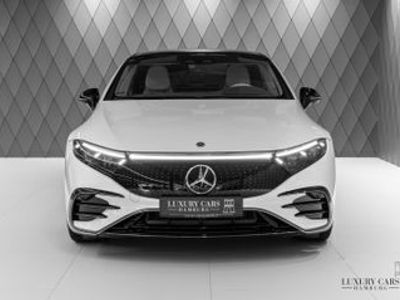 gebraucht Mercedes EQS580 4MATIC WHITE/GREY REALITY HEAD UP 360°