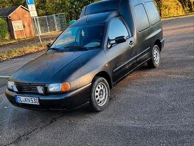 Gebraucht VW Caddy 70 PS (51 kW) 2002 Schwarz Van / Kleinbus