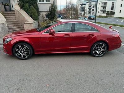 Second-hand Mercedes CLS350 AMG line 252 CP (185 kW) 2015 Roșu Berlinǎ