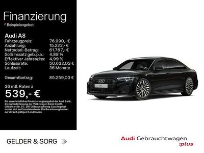 Gebraucht Audi A8L S-Line 462 PS (339 kW) 2025 Mythosschwarz metallic Limousine