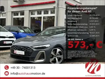Używany Audi A5 Edition .1 204 KM (150 kW) 2025 Szary Sedan/Limuzyna