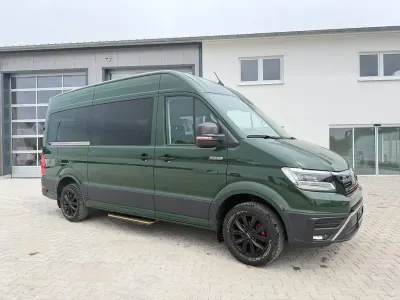 Używany MAN TGE 177 KM (130 kW) 2025 Zielony Van