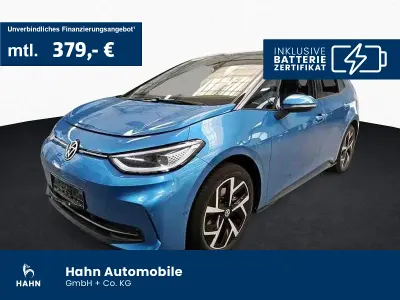 Gebraucht VW ID.3 Pro 150 kW (204 PS) 2024 Costa azul metallic Kleinwagen