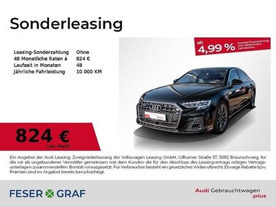 Usata Audi A8 S-Line 286 CV (210 kW) 2022 Nero Berlina