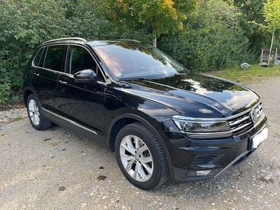 Schwarz Gebraucht 2017 VW Tiguan Highline SUV | 20.100 € (Guter Preis)