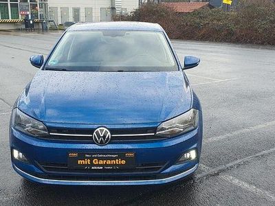 Gebraucht VW Polo Highline 95 PS (69 kW) 2021 Blau Kleinwagen