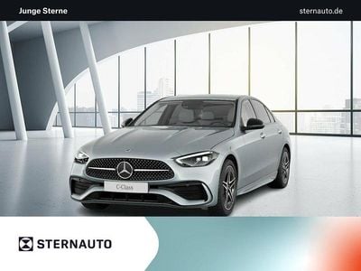 Metalliclack hightechsilber Gebraucht 2023 Mercedes C300e AMG line Limousine | 39.580 € (Fairer Preis)