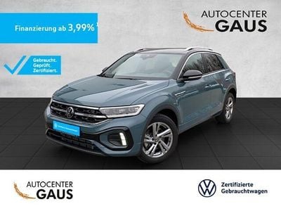 Second-hand VW T-Roc R-line 150 CP (110 kW) 2023 Albastru SUV