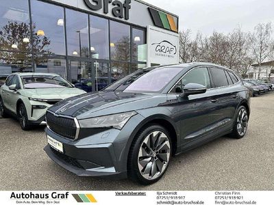 Gebraucht Skoda Enyaq iV First Edition 150 kW (204 PS) 2021 Quarzgrau metallic SUV