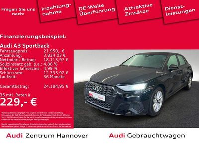 Gebraucht Audi A3 150 PS (110 kW) 2023 Brillantschwarz Limousine