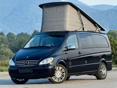 Gebraucht Mercedes Viano Marco Polo 204 PS (150 kW) 2009 Schwarz Van / Kleinbus