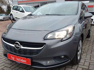 Gebraucht Opel Corsa drive 90 PS (66 kW) 2016 Karbon silber/shiny grey Kleinwagen