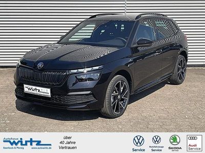 Gebraucht Skoda Kamiq Monte Carlo 110 PS (80 kW) 2022 Schwarzmagic perleffekt (metallic) SUV