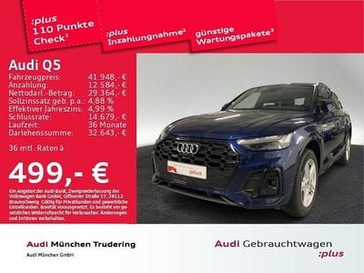 Gebraucht Audi Q5 Ambiente 265 PS (194 kW) 2024 Navarrablau metallic SUV