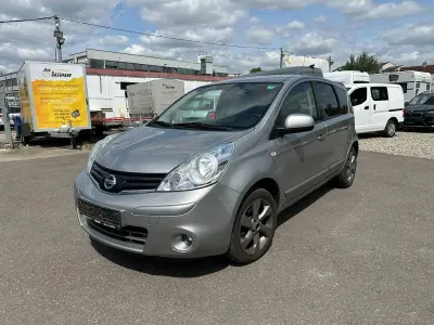 Gebraucht Nissan Note I-Way 88 PS (64 kW) 2011 Silber Kleinwagen