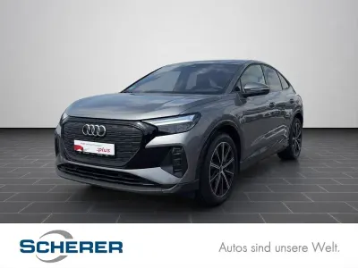 Gebraucht Audi Q4 Sportback e-tron Advanced Plus 150 kW (204 PS) 2023 Taifungrau metallic (metallic) SUV