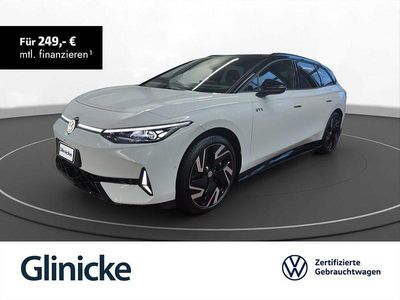 Gebraucht VW ID.7 GTX 250 kW (340 PS) 2025 Gletscherweiß metallic Kombi