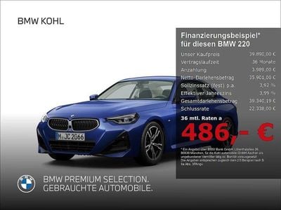 Gebraucht BMW 220 Shadowline 181 PS (133 kW) 2025 Blau Coupé