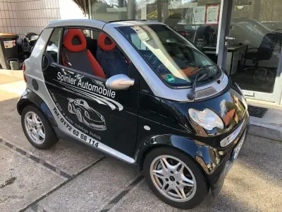 Gebraucht Smart ForTwo Cabrio Brabus 54 PS (39 kW) 2001 Schwarz Cabrio