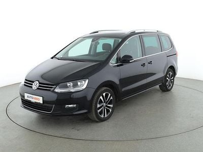 Gebraucht VW Sharan United 150 PS (110 kW) 2020 Schwarz Van / Kleinbus