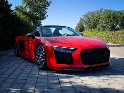 Gebraucht Audi R8 Spyder Sport 540 PS (397 kW) 2016 Rot Cabrio