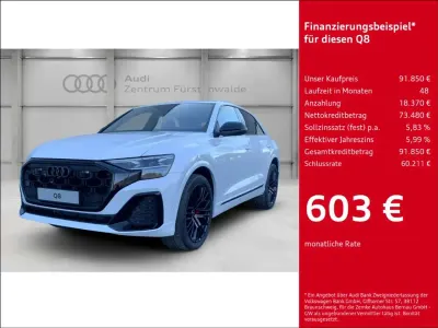 Gebraucht Audi Q8 Design 286 PS (210 kW) 2024 Weiss SUV