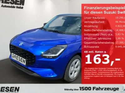 Neu Suzuki Swift Comfort 81 PS (59 kW) 2026 Blau Kleinwagen
