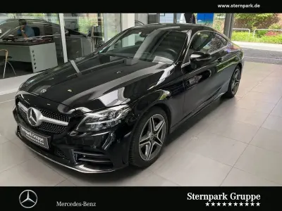 Gebraucht Mercedes C200 AMG 184 PS (135 kW) 2020 Schwarz uni Coupé