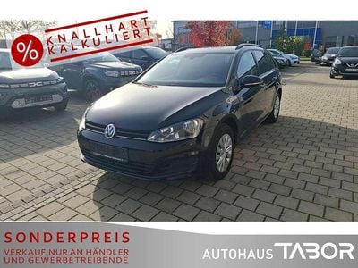 Usata VW Golf VII Trendline 110 CV (80 kW) 2016 Nero Station wagon