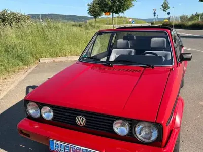 Gebraucht VW Golf Cabriolet 72 PS (52 kW) 1988 Rot Cabrio