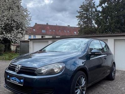 Usata VW Golf VI Comfortline 90 CV (66 kW) 2009 Blu Utilitaria
