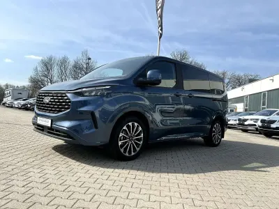 Neu Ford Tourneo Custom Titanium X 170 PS (125 kW) 2025 Blau Van