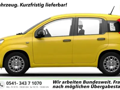 Neu Fiat Panda Pop 65 PS (47 kW) 2026 Positano gelb Kleinwagen