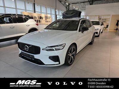 Gebraucht Volvo V60 R-Design 253 PS (186 kW) 2021 Ice white / solid Kombi