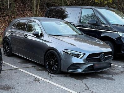 Second-hand Mercedes A250 AMG line 224 CP (164 kW) 2018 Gri Berlinǎ