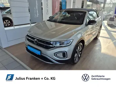 Gebraucht VW T-Roc Cabriolet Goal 116 PS (85 kW) 2024 Silber Cabrio