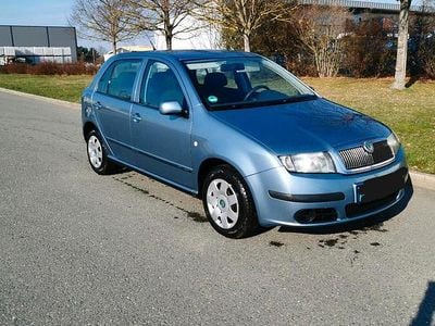 Gebraucht Skoda Fabia 55 PS (40 kW) 2007 Blau Limousine
