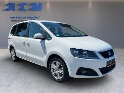 Gebraucht Seat Alhambra Style 140 PS (102 kW) 2012 Weiß Van / Kleinbus