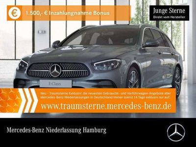 gebraucht Mercedes E200 T 4M AMG+AHK+LED+KAMERA+19"+TOTW+9G