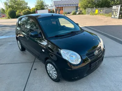 Gebraucht Kia Picanto 69 PS (50 kW) 2008 Schwarz Kleinwagen