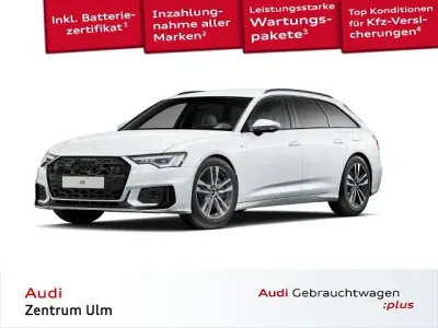 Gebraucht Audi A6 S-Line 299 PS (219 kW) 2025 Gletscherweiß metallic Kombi