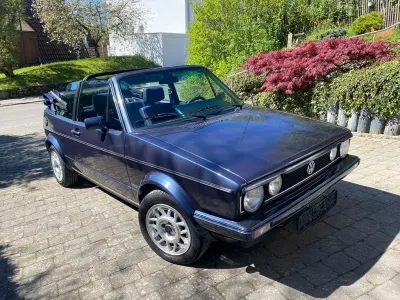 Gebraucht VW Golf Cabriolet 95 PS (69 kW) 1987 Blau Cabrio