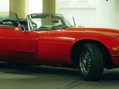 Gebraucht Jaguar E-Type 268 PS (197 kW) 1973 Rot Cabrio